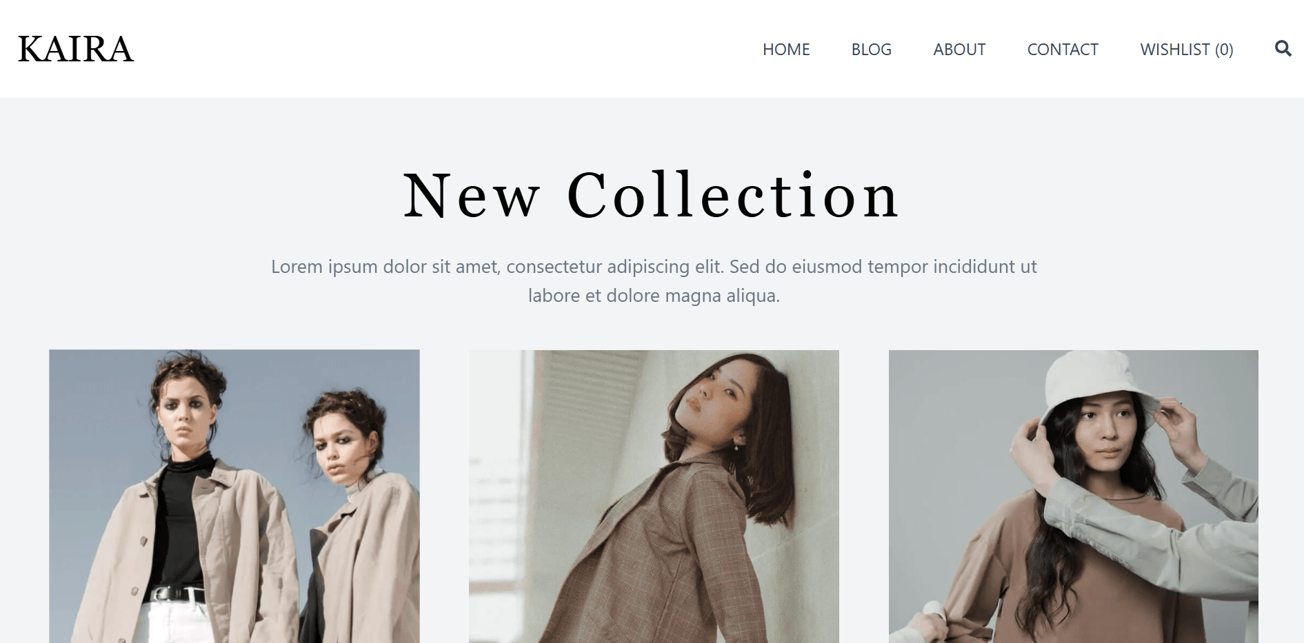 Kaira - Landing Page